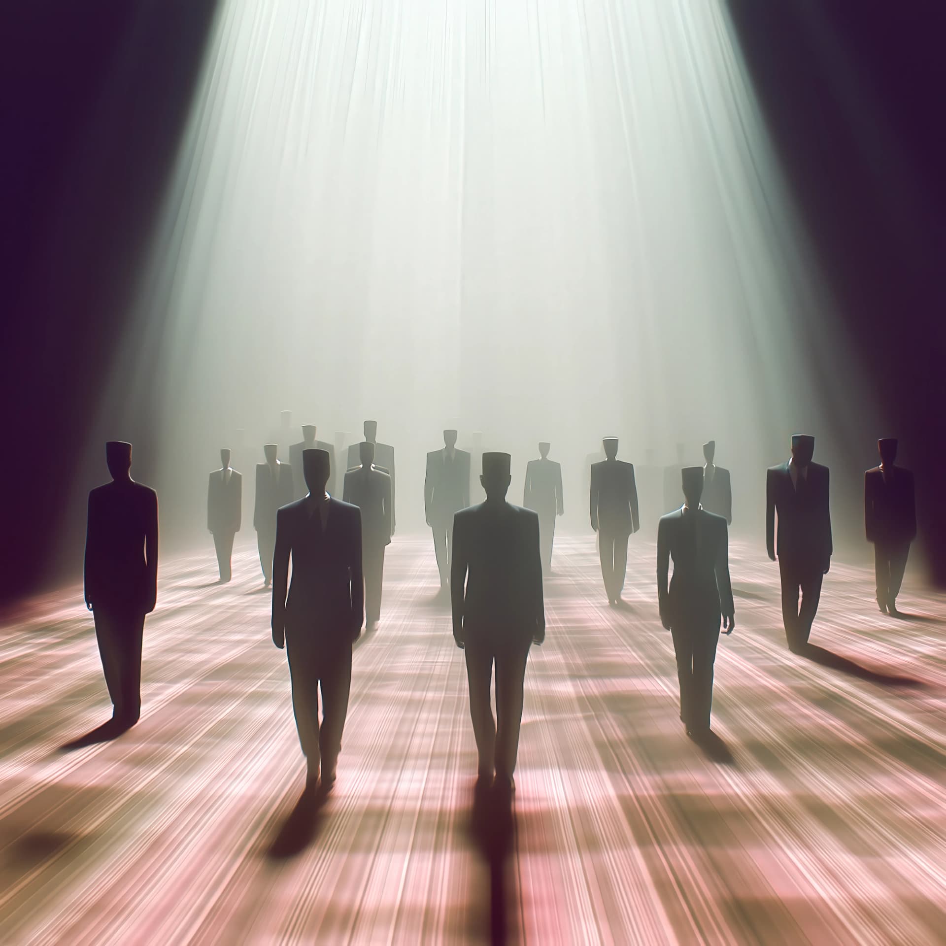 צללים בוהקים