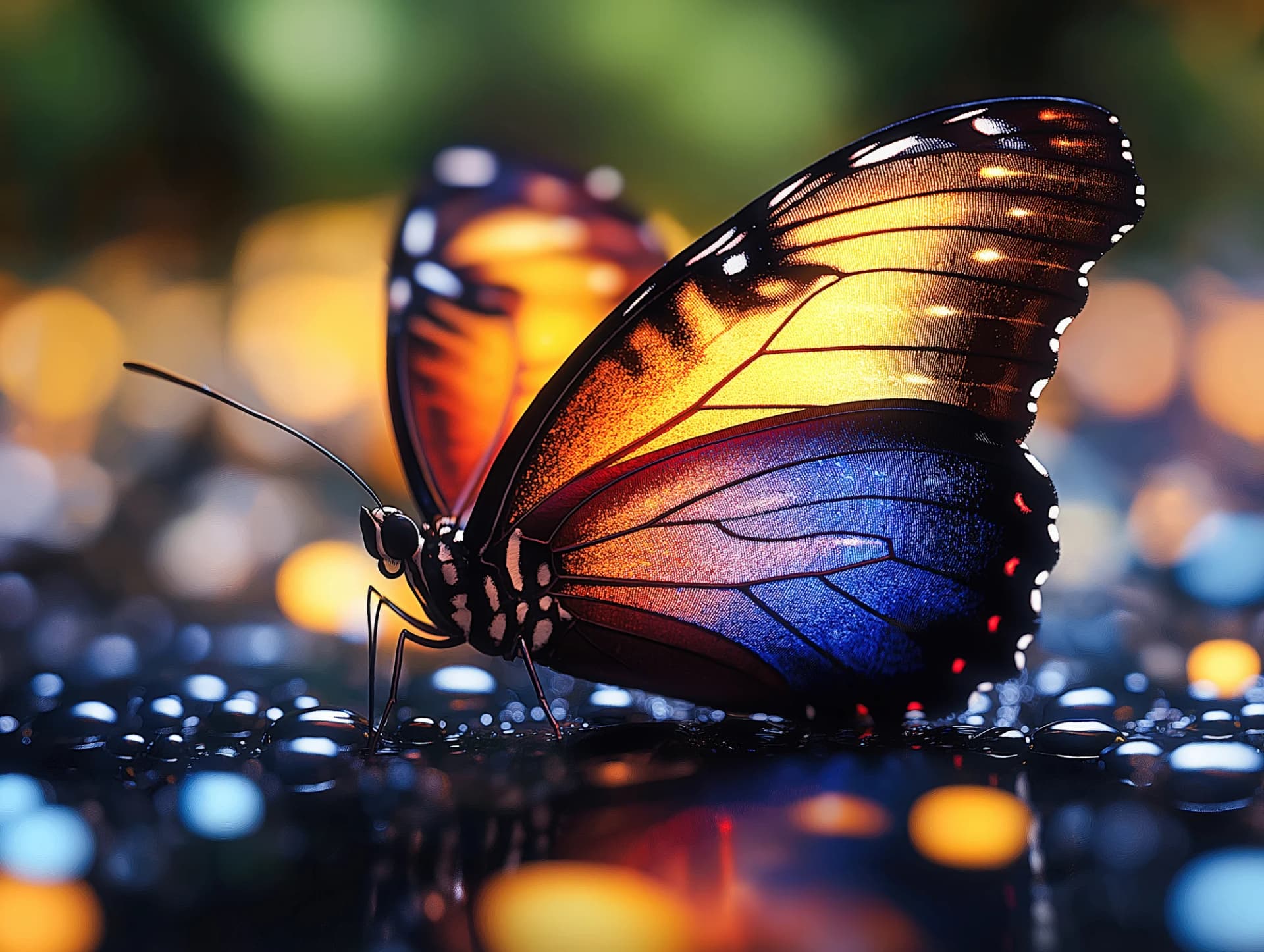 פרפר בשלל צבעים